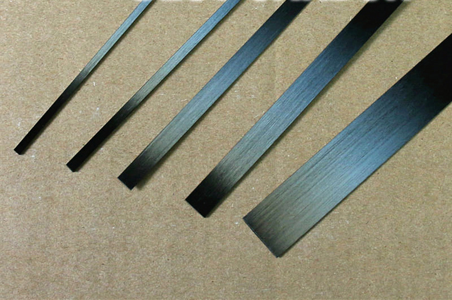 Carbon fiber strips