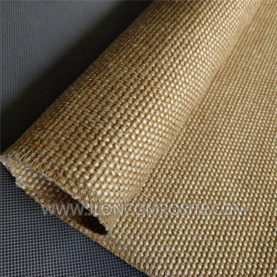 Heavy Duty 800 Degree Vermiculite Coated Fiberglass Cloth for Welding Blanket